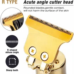 FINARO hair cutting machine men | hair cutting machine for men Body Groomer 120 min Runtime 4 Length Settings image 3