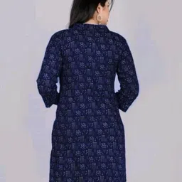 vinod enterprises Women Colorblock Viscose Rayon A-line Kurta image 2