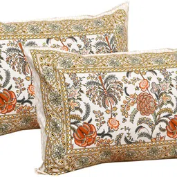 urban jaipur Cotton Double Flat 250 TC Jaipuri Prints Bedsheet image 4