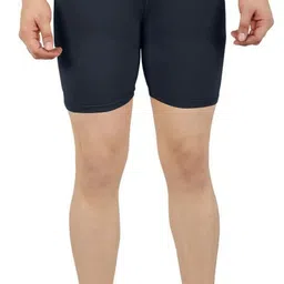 never lose Solid Men Black Tights-picture-29