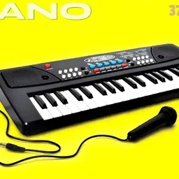 stybits X245 Keys Piano Toy with Microphone, USB Power Cable & Sound Recording Best Birthday Gift for Boys and Girls Musical Instruments Analog Digital Piano image 1