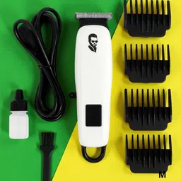 Shamsa X452 Waterproof Cordless Beard Trimmer | Sharp Blades & Fast USB Charging Trimmer 240 min Runtime 3 Length Settings-image-2