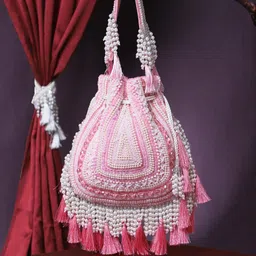 anekaant Women Pink Potli-picture-28