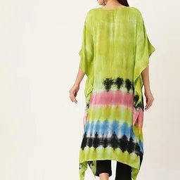 pinktribe Printed Rayon Women Kaftan image 4