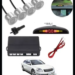 peeps store Car Premium 4 Silver Reverse Parking Sensor-AP25A552 Car Premium 4 Silver Reverse Parking Sensor-AP25A552 Parking Sensor-picture-18