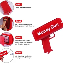 mayank & company Money Gun Shooter, Toy Guns That Look Real Guns & Darts image 2
