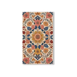 nestroots Floral Canvas Art Collection Printed Wall Painting Stretch Canvas Frame Set of 5 image 3