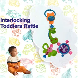 toddlers buddy buddy colorful born baby rattel combo set of 8 toys for kid image 2