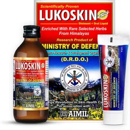 AIMIL Lukoskin Ointment and Liquid Combo - Ointment 40 gms + Oral Liquid 100 ml-picture-10