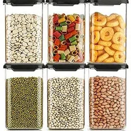 linear Plastic Grocery Container - 1200 ml image 3
