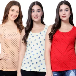 Women Multicolor Tank Top/Vest-image-11