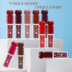 color sky Kiss Babe Liquid Matte Lipstick Set 10Pcs- Long-Lasting Waterproof Smudge proof image 3