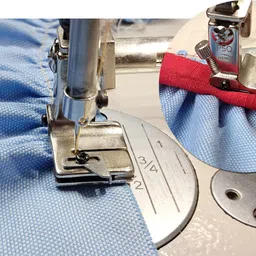 jsc 2 in 1 Gathering Foot Gathering foot, industrial sewing presser foot for thin fabric with High Shank image 2