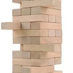 arovemic Premium Wooden Block Stacking Game - Family Fun & Skill-Building-A3 image 1