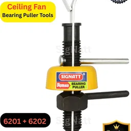 signatt New 2 in 1 Heavy Bearing Fan Puller Yellow (6201 and 6202) Lever Tool-picture-20
