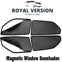 rakrish Rear Window, Side Window Sun Shade For Maruti Suzuki S-Cross image 2