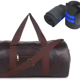 rainox 23 L Gym Duffel Bag - Combo Of Gym Duffel Bag and Wristband, Shoulder Gym Bag, Sports and Travel Bag - Blue-picture-11