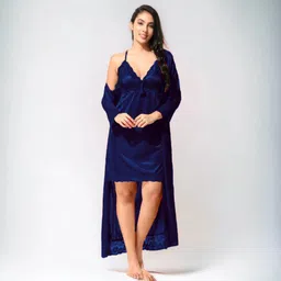 siami Pack of 2 Women Nighty Set-picture-24