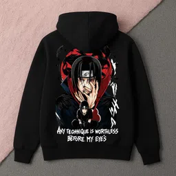 rarfashionater Men Full Sleeve Printed Hooded Sweatshirt image 1
