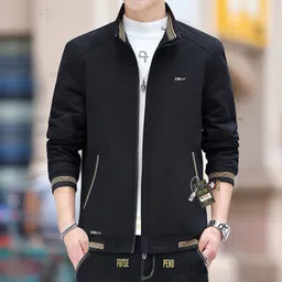 futse peno Men Solid Casual Jacket image 3