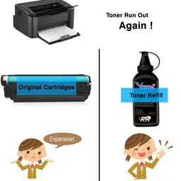 verena PG-208KEV Toner Powder Compatible with P2210, P2518, M6518, M6559 Printers 4Pic Black Ink Toner Powder image 4