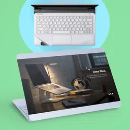 SDM 2IN1 SET OF BACK LAPTOP LAMINATION, PALMREST SKIN 14-16INCH-775 Combo Set-image-45