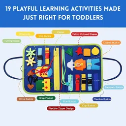 sovexa Kids Learning Busy Board | Interactive Activity Toy for Toddlers-picture-23