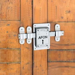 afon 10 Chal Door Lock with 2 Keys Operated from Both Side of The Door,( S.S FIINSH) Lock image 2