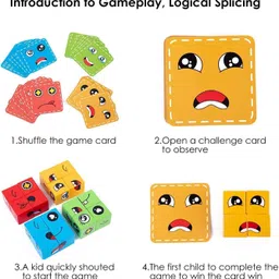 zekshan Face Changing Cube Building Blocks Puzzle image 2