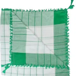 namal Embroidered Cotton Blend Men Red, Green Fancy Scarf, Scarf, Bluetooth Scarf, Stole image 5