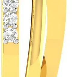 avsar Avsar Real Gold 14K RING AVR419YB 14kt Cubic Zirconia Yellow Gold ring image 5