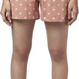 yu by pantaloons Pack of 3 Printed Women Multicolor Regular Shorts image 3