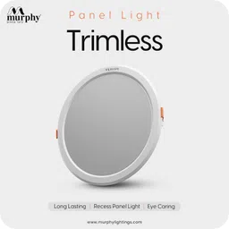 murphy 10W Trimless 3-In-1 Led Panel (Cool White/Warm White/Natural White, Pack Of 4) Ceiling Light Ceiling Lamp image 2