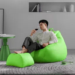 giglick 4XL Tear Drop Bean Bag Cover (Without Beans) image 3