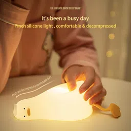 shivdharaexport Cute Light for Kids, LED Tap Fun Lamp for Kids Room Night Lamp image 2