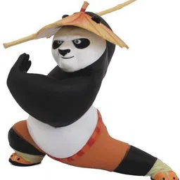 white popcorn Kungfu Panda Action Figure image 1