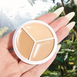 morbee 3-in-1 Full Cover Concealer Makeup Palette Cream c59 Concealer-picture-36