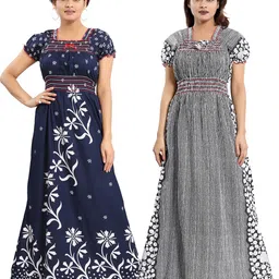 inner beats Pack of 2 Women Nighty Set-picture-43