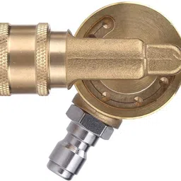 cazar Heavy Duty 240 Degree Nozzle with 7 Angles ¼” Quick Connecting Pivoting Coupler Attachment for Pressure Washer/Car Washer Spray Gun image 2