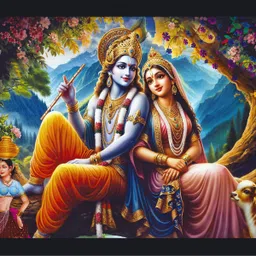 gita govinda Wood Wall Photo Frame-picture-15