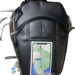 RE All New Classic350 Be Reborn Next Gen Mobile Touch Pocket Tank Cover/Tank Bag Strap Royal Enfield Classic 350 Bike Tank Cover-image-0
