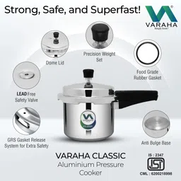 varaha Classic 3 L Pressure Cooker image 3