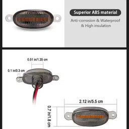 cce Universal LED front grille light made of high-quality ABS For All Car Car Fancy Lights image 3