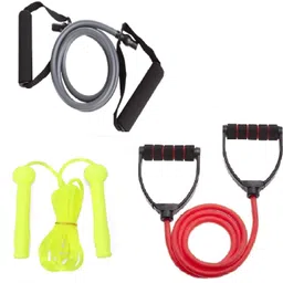 dr pacvu Set3|Single,Plastic Resistance Band Pencil Skipping Rope BodyStretching,Exercise Fitness Accessory Kit Kit-picture-12