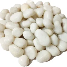 ds creations White Glossy marble stone/gravels/pebbles 950g Marble Unplanted Substrate-picture-28