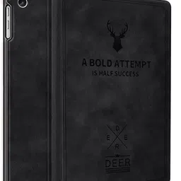 Robustrion Flip Stand Case Cover for Lenovo Tab M10 FHD Plus 3rd Gen 10.6 inch Tablet (Will Not Fit M10 5G Model) - Black image 1