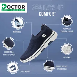 doctor health super soft Newly Launch | Classic Lightweight Slip-On | Everyday Wear Sports Shoes for Men Running Shoes For Men image 4