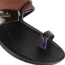 PODDAR Stylish Brown PU Flip Lightweight Comfortable Flipkart Trending Slipper Men Slippers image 2