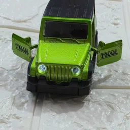 adhira toys Pull-Back Action Openable Doors 4x4 Thar Jeep Toy with Lights & Music image 5