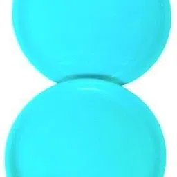 everbuy Microwave Safe Dishwasher Safe Shatter Proof Set of Full Dinner Plates For Home Hotel Birthday Party Picnic Canteen Wedding {Turquoise Green, 11 inches } Dinner Plate-picture-18